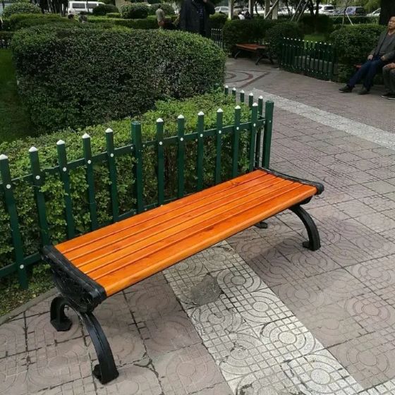 杭州小区公园椅安装