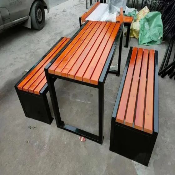 组合公园桌子椅子